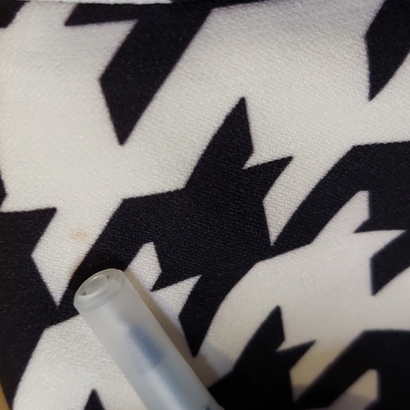 Tahari by Arthur S. Levine Houndstooth Print Blazer Size 24W - Picture 9 of 9